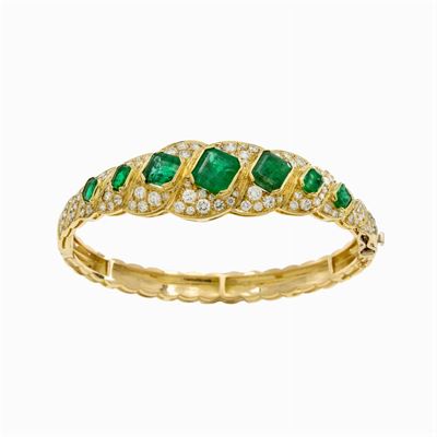 Bracciale a Manetta in Oro Giallo 18kt