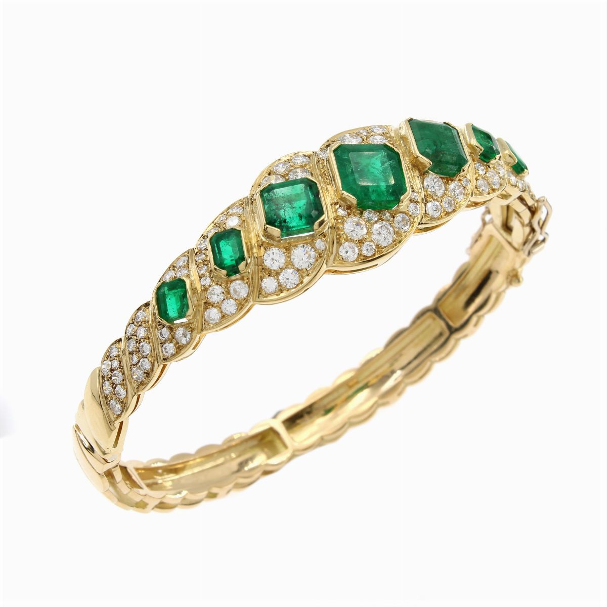 Bracciale a Manetta in Oro Giallo 18kt