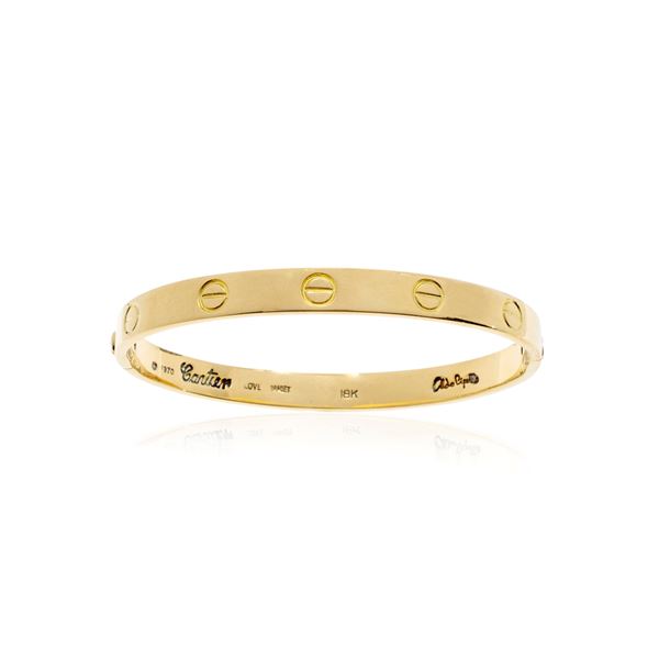 Cartier Aldo Cipullo Love collection bracelet