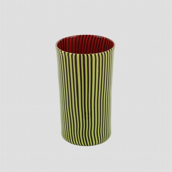 Carlo Scarpa, attribuito, prod. Venini  (Murano, anni 40 ca.)  - Asta Design e Arti Decorative del 900 - Colasanti Casa d'Aste