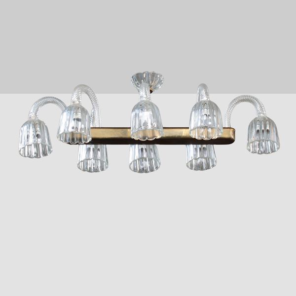 Ercole Barovier, attribuito  (Murano, anni 40)  - Asta Design e Arti Decorative del 900 - Colasanti Casa d'Aste