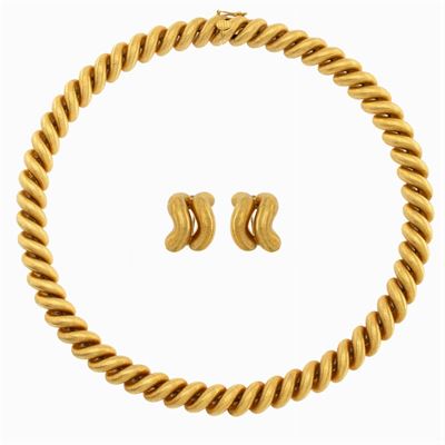 Mario Buccellati Parure Collezione Torchon San Marco