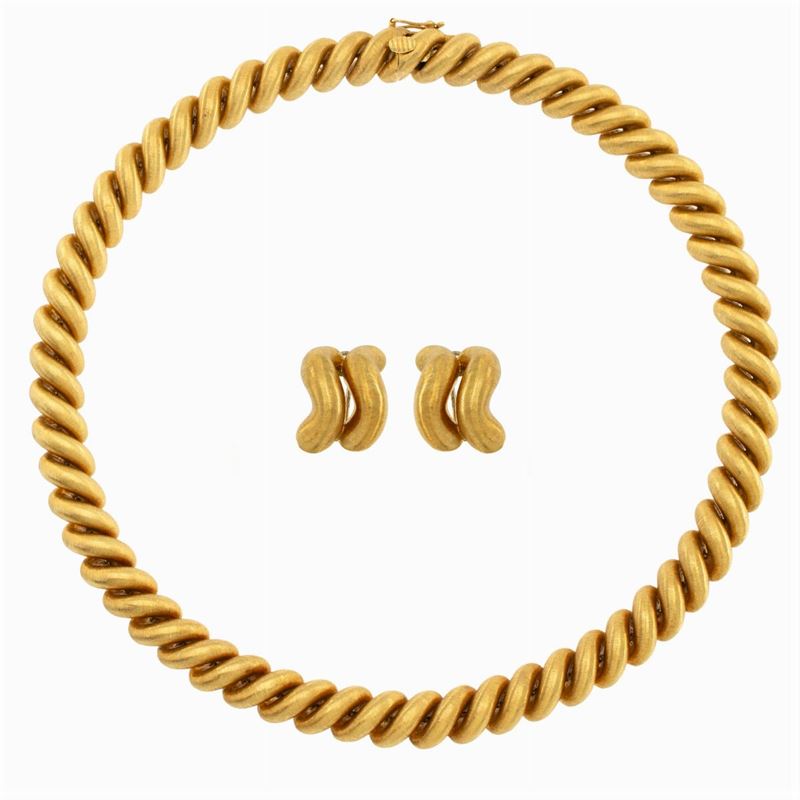Mario Buccellati Parure Collezione Torchon San Marco