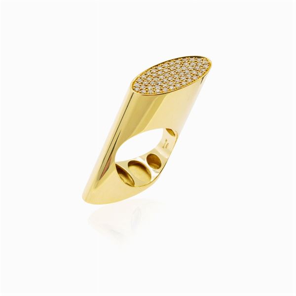 Cleto Munari Torre di Pisa collection ring