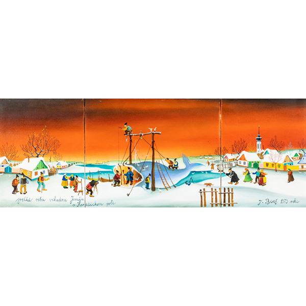Juraj Bires  (Kovacica 1947)  - Auction 19th and 20th Centuries Paintings - Web Only - Colasanti Casa d'Aste