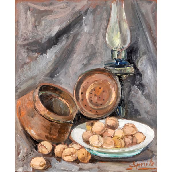 Giuseppe Spirito  (Petropolis 1899 - Napoli 1967)  - Asta Opere del XIX e XX secolo Web Only - Colasanti Casa d'Aste
