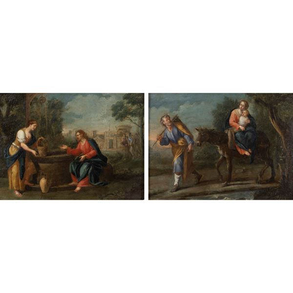 Scuola emiliana  (XVIII Sec.)  - Asta Arredi, Sculture, Dipinti Antichi e del XIX Secolo - Colasanti Casa d'Aste