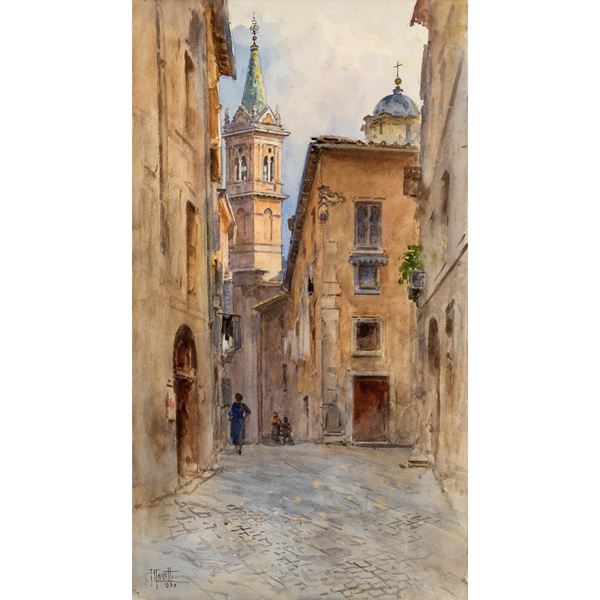 Filippo Anivitti  (Roma 1876 - 1955)  - Auction 19th and 20th Centuries Paintings - Web Only - Colasanti Casa d'Aste