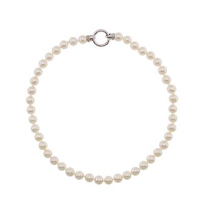 Collana Ad un Filo di Perle Coltivate