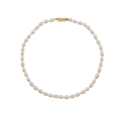Collana Ad un Filo di Perle Scaramazze