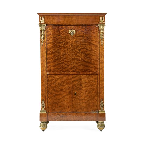 Mahogany Secrétaire  (France, 19th century)  - Auction Furniture, Sculptures, Old Master and 19th Century Paintings - I - Colasanti Casa d'Aste