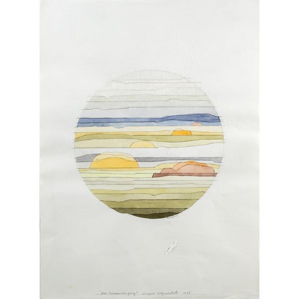Mario Antonio Pucciarelli  (Buenos Aires 1928 - Roma 2014)  - Asta Opere del XIX e XX secolo Web Only - Colasanti Casa d'Aste