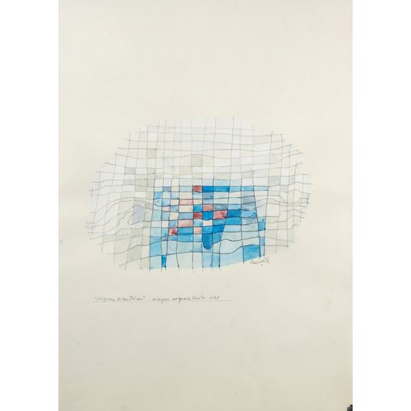 Mario Antonio Pucciarelli  (Buenos Aires 1928 - Roma 2014)  - Asta Opere del XIX e XX secolo Web Only - Colasanti Casa d'Aste
