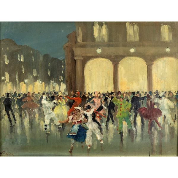 Domenico Pelissier  (XX Sec.)  - Asta Opere del XIX e XX secolo Web Only - Colasanti Casa d'Aste