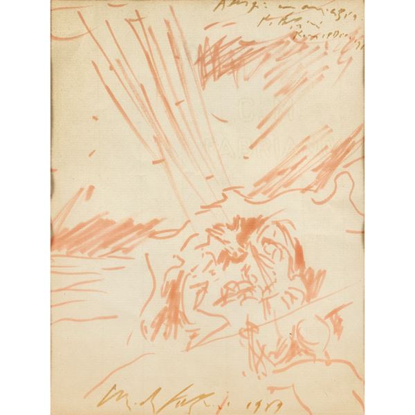 Antonio Vangelli  (Roma 1917 -  2004)  - Asta Opere del XIX e XX secolo Web Only - Colasanti Casa d'Aste