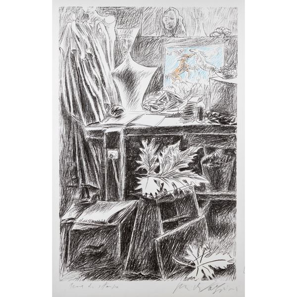 Pericle Fazzini  (Grottammare 1913 - Roma 1987)  - Asta Opere del XIX e XX secolo Web Only - Colasanti Casa d'Aste