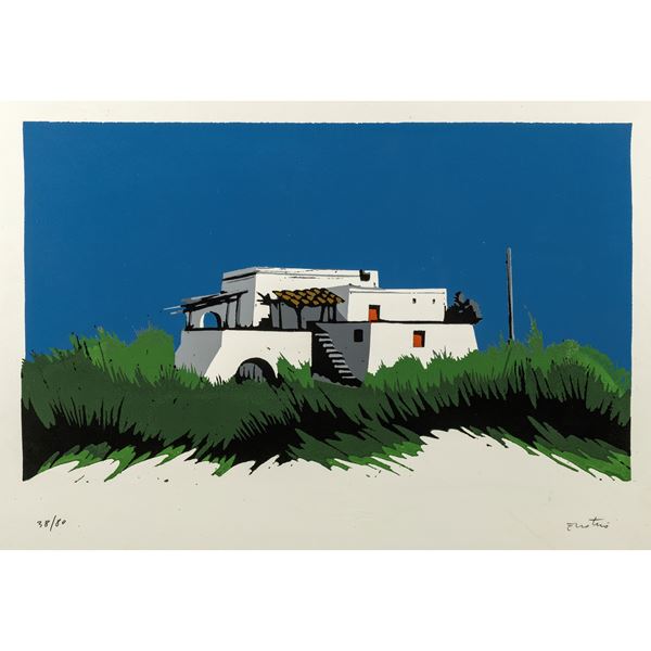 Enotrio Pugliese  (Buenos Aires 1920 - Pizzo 1989)  - Asta Opere del XIX e XX secolo Web Only - Colasanti Casa d'Aste