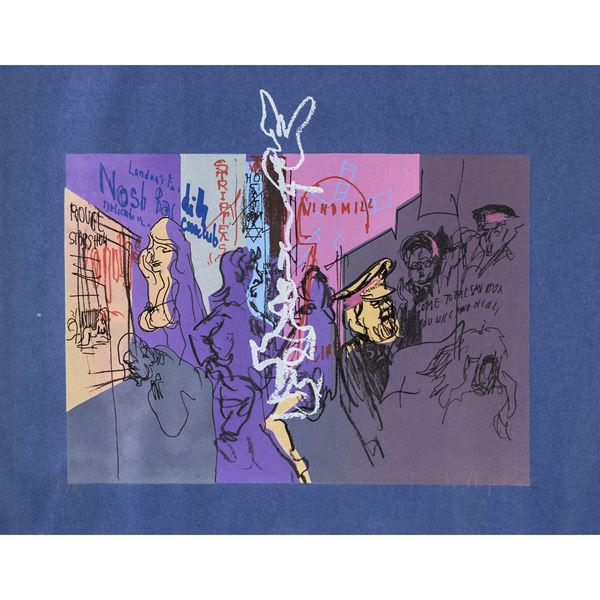 Feliks Topolski  (Varsavia 1907-Londra 1989)  - Auction 19th and 20th Centuries Paintings - Web Only - Colasanti Casa d'Aste