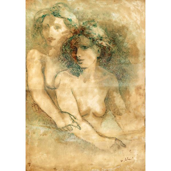 Firma indecifrabile  (XX Ses.)  - Asta Opere del XIX e XX secolo Web Only - Colasanti Casa d'Aste
