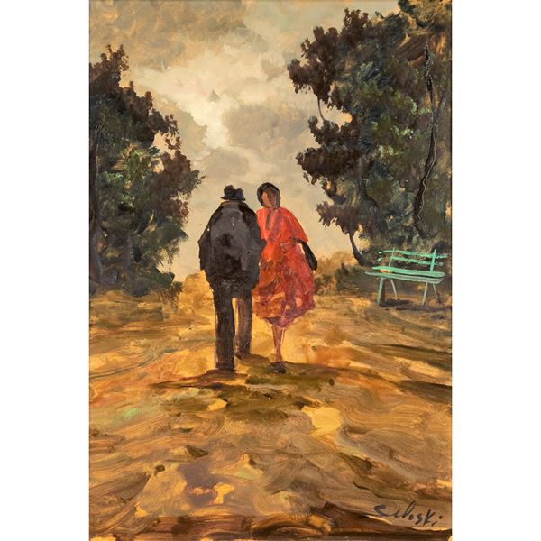 Domenico Seloski  (Italia 1924-1981)  - Auction 19th and 20th Centuries Paintings - Web Only - Colasanti Casa d'Aste