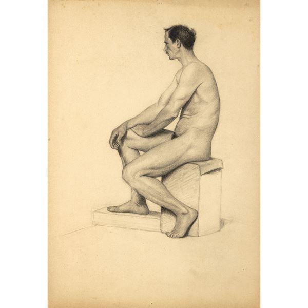 Pittore italiano  (XIX-XX Sec.)  - Asta Opere del XIX e XX secolo Web Only - Colasanti Casa d'Aste