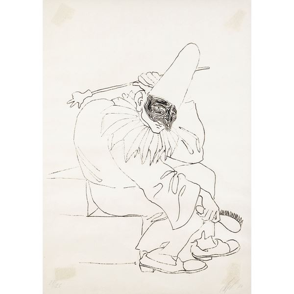 Corrado Cagli  (Ancona 1910 - Roma 1976)  - Auction 19th and 20th Centuries Paintings - Web Only - Colasanti Casa d'Aste