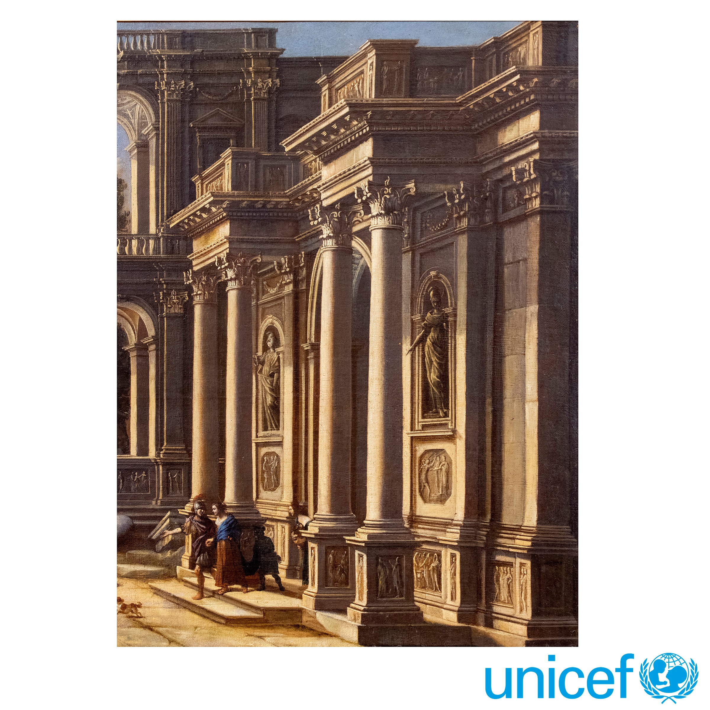 Alessandro Salucci Firenze 1590 - Roma 1655/600 / Michelangelo Cerquozzi Roma 1602 - 1660