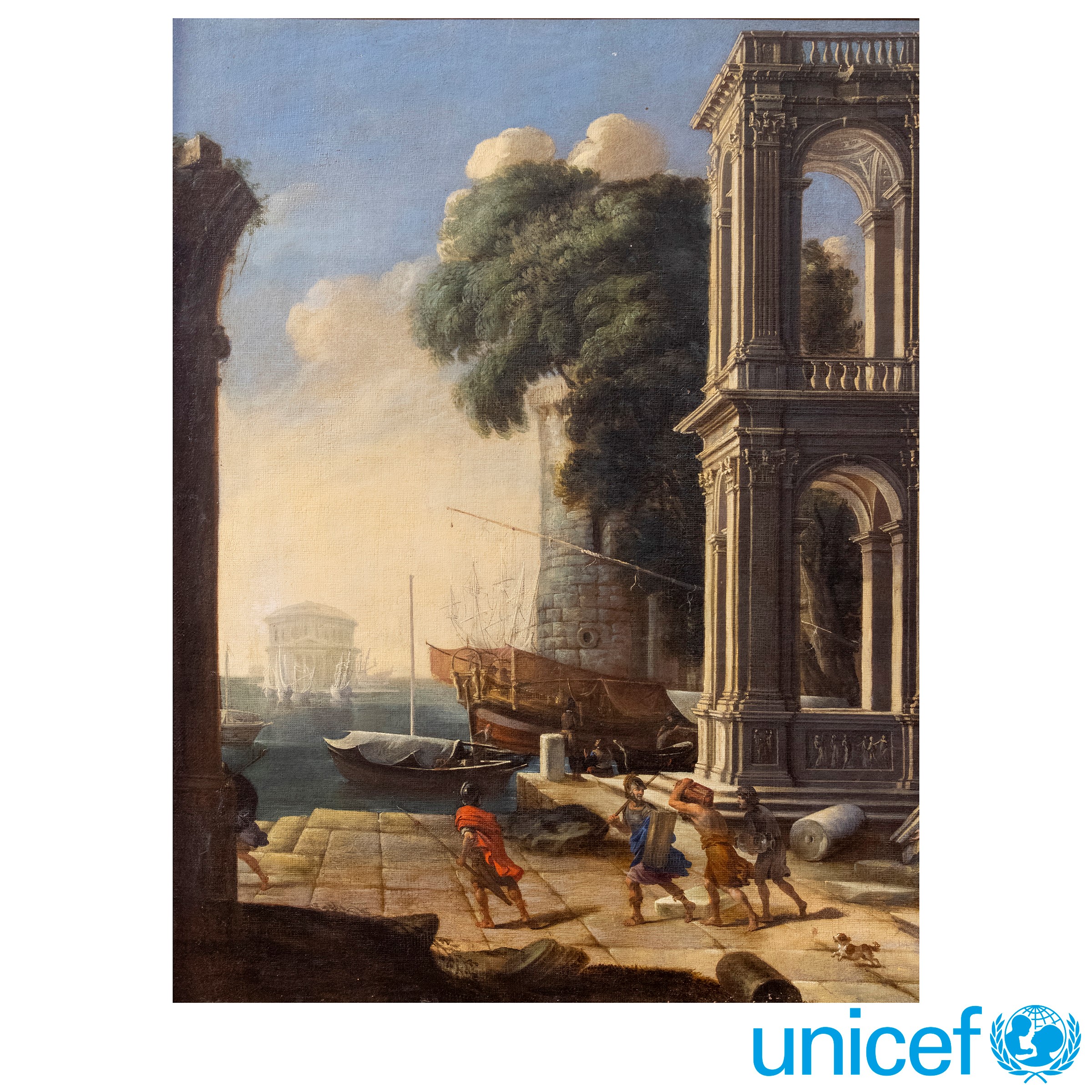 Alessandro Salucci Firenze 1590 - Roma 1655/600 / Michelangelo Cerquozzi Roma 1602 - 1660