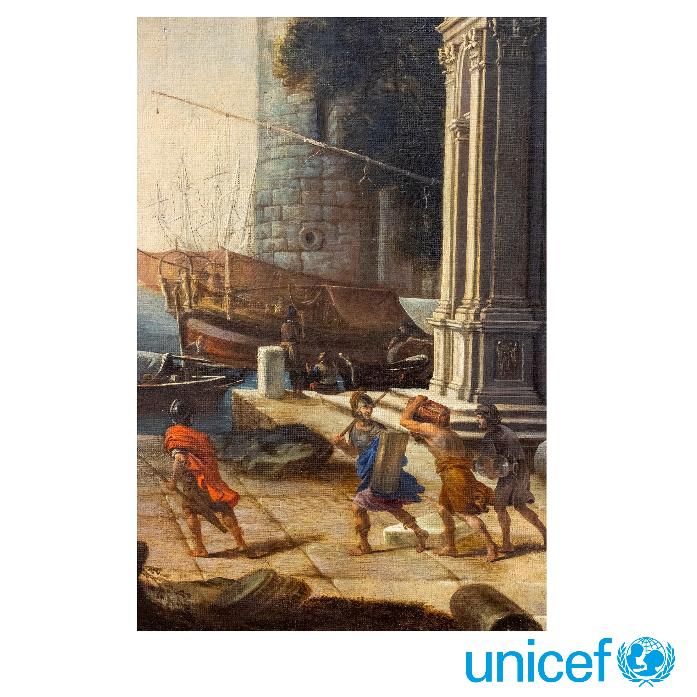Alessandro Salucci Firenze 1590 - Roma 1655/600 / Michelangelo Cerquozzi Roma 1602 - 1660
