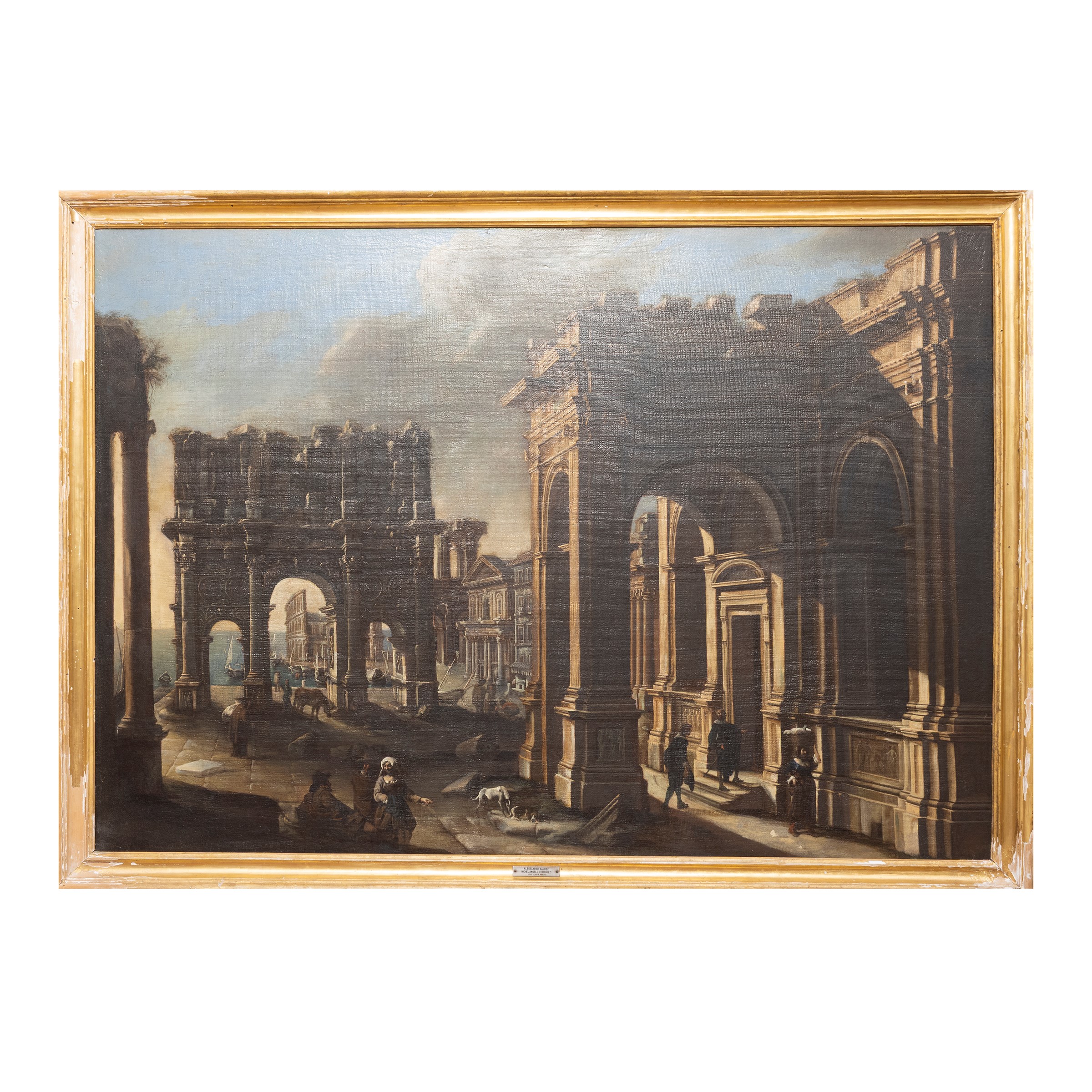 Alessandro Salucci Firenze 1590 - Roma 1655/600 / Michelangelo Cerquozzi Roma 1602 - 1660