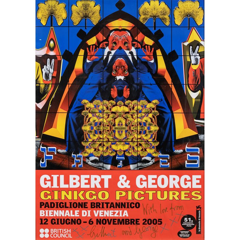 Affiche 'gilbert & George'