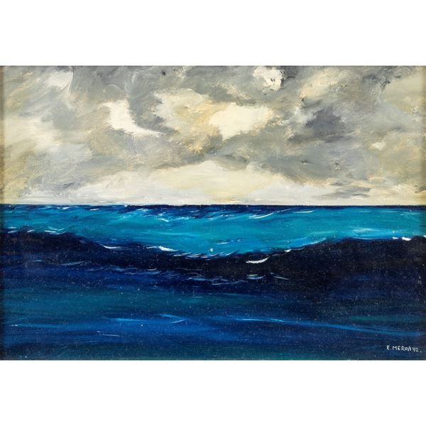 E. Mero  (Italia, XX Sec.)  - Auction 19th and 20th Centuries Paintings - Web Only - Colasanti Casa d'Aste