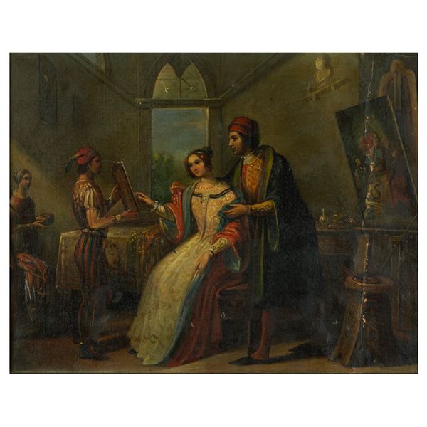 Italian school  (19th century)  - Auction 19th and 20th Centuries Paintings - Web Only - Colasanti Casa d'Aste