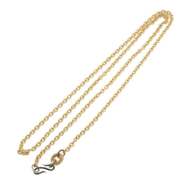 Long 18kt yellow gold necklace  - Auction Jewels and Watches - Colasanti Casa d'Aste