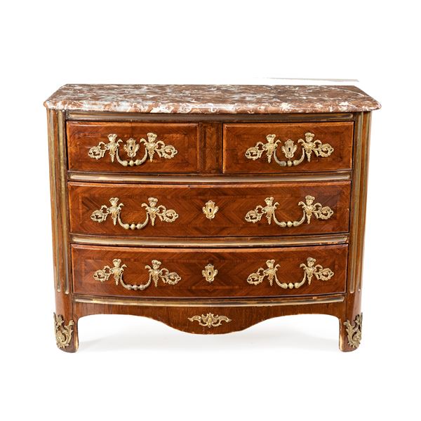 Louis XV chest of drawers  (France, late 18th century)  - Auction Furniture, Sculptures, Old Master and 19th Century Paintings - I - Colasanti Casa d'Aste