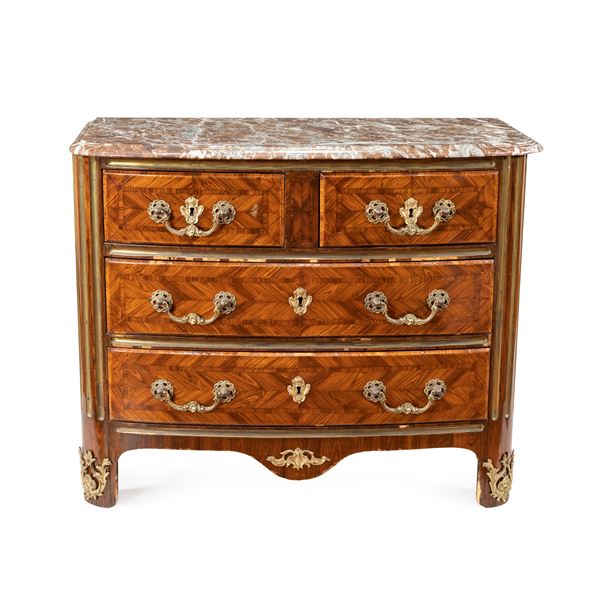 Louis XV style chest of drawers  (France, 20th century)  - Auction Furniture, Sculptures, Old Master and 19th Century Paintings - I - Colasanti Casa d'Aste