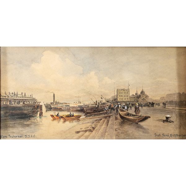 Ferdinand Muhlbacher  (1844 -1921)  - Auction 19th and 20th Centuries Paintings - Web Only - Colasanti Casa d'Aste