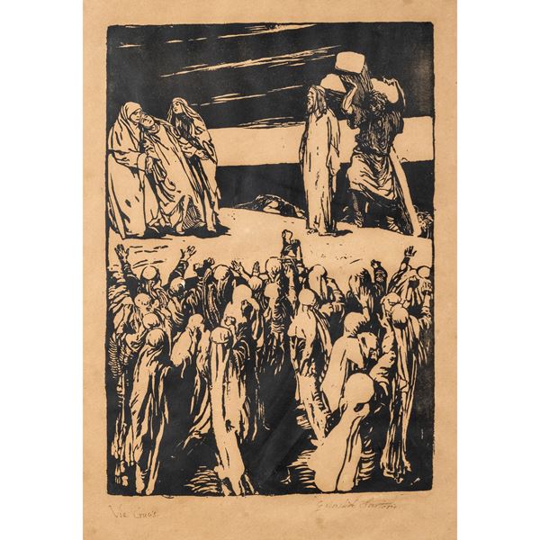Giulio Aristide Sartorio  (Roma 1860 - 1932)  - Asta Opere del XIX - XX secolo Web Only - Colasanti Casa d'Aste