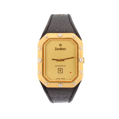 Zodiac Kingline Red Dot Tank Orologio da Polso Vintage