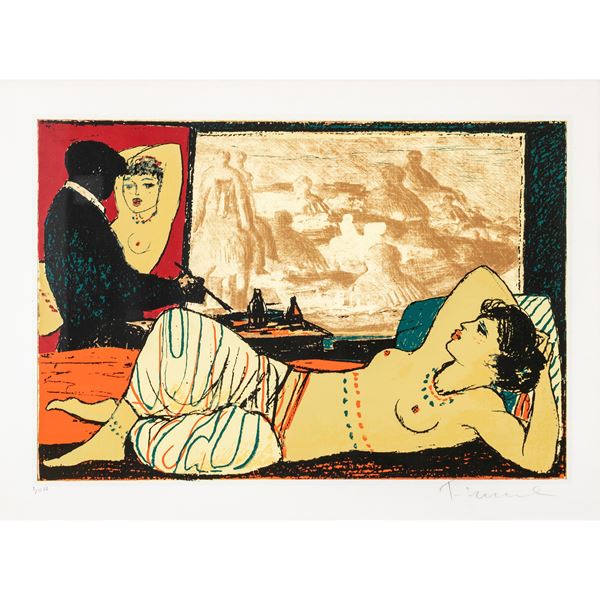 Salvatore Fiume  (Cosimo 1915 - Milano 1997)  - Auction Modern and Contemporary Art - Web Only - Colasanti Casa d'Aste