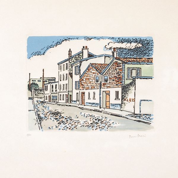 Orfeo Tamburi  (Jesi 1910 - Parigi 1994)  - Auction Modern and Contemporary Art - Web Only - Colasanti Casa d'Aste