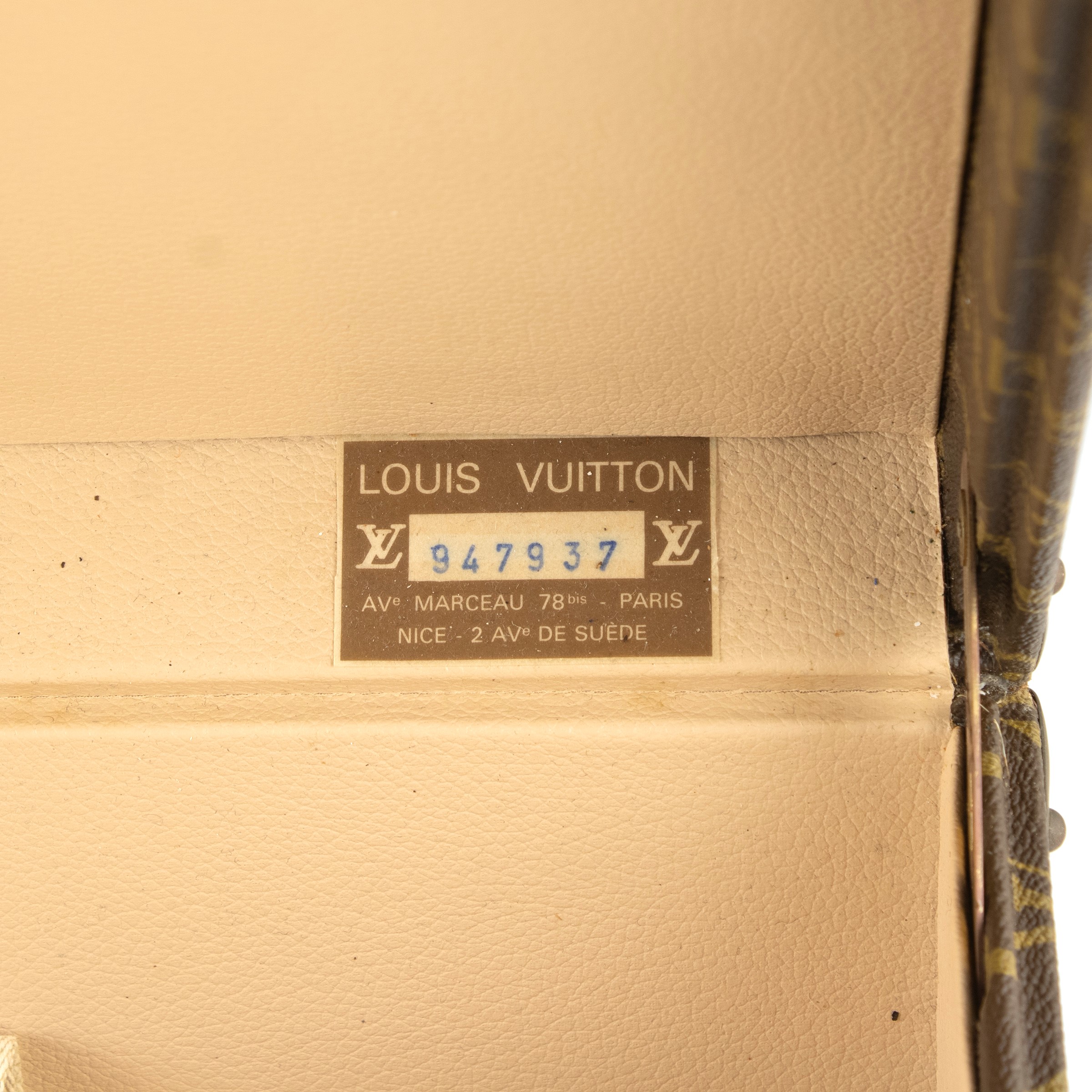 Louis Vuitton Valigia Rigida Vintage Collezione Alzer