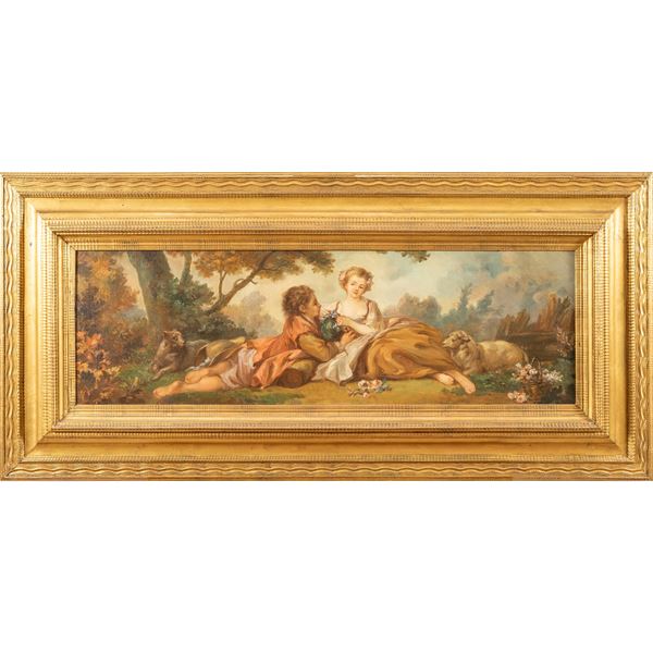 Scuola francese  (XIX-XX Sec.)  - Asta Opere del XIX - XX secolo Web Only - Colasanti Casa d'Aste