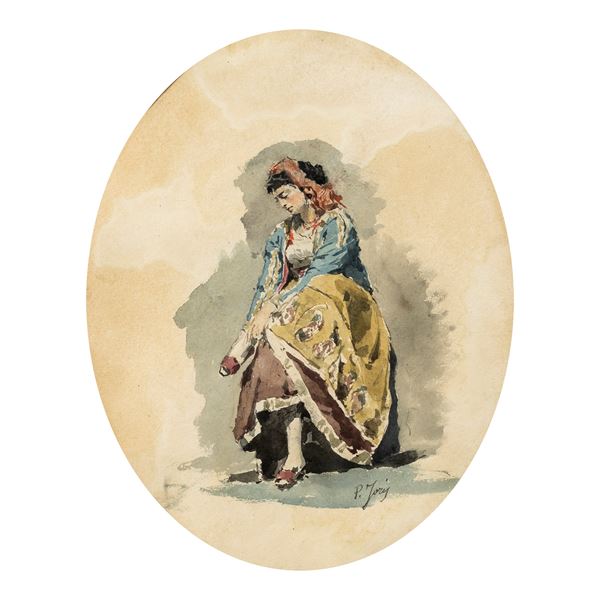 Pio Joris  (Roma 1843 - 1921)  - Asta Opere del XIX e XX secolo Web Only - Colasanti Casa d'Aste