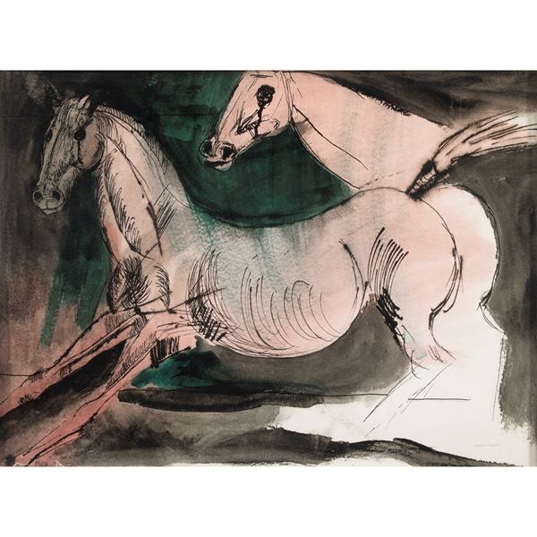 Bruno Cassinari  (Piacenza 1912 - Milano 1992)  - Asta Opere del XIX e XX secolo Web Only - Colasanti Casa d'Aste