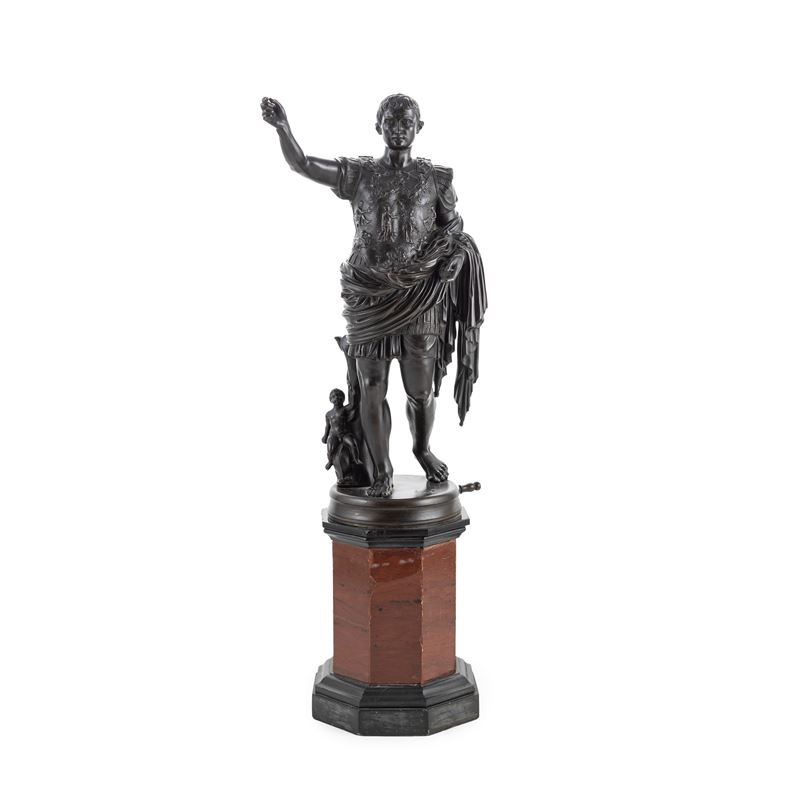 Scultura in Bronzo Brunito