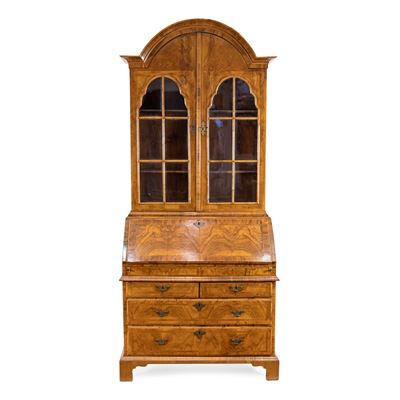 Trumeau in Noce e Legno di Ulivo