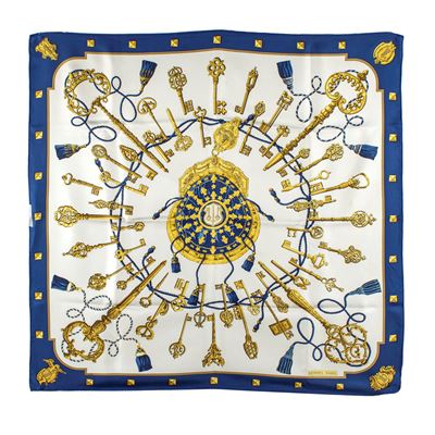 Hermes Foulard Vintage Collezione Les Cles