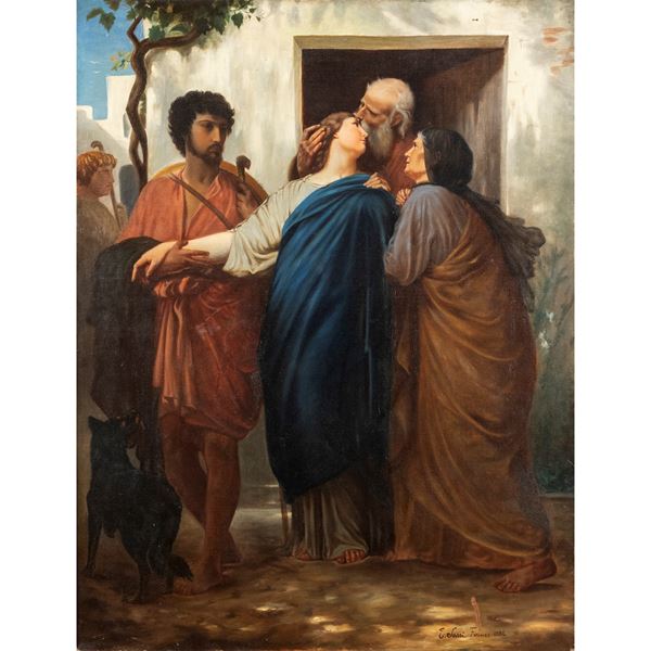 Italian painter  (19th century)  - Auction 19th and 20th Centuries Paintings - Web Only - Colasanti Casa d'Aste