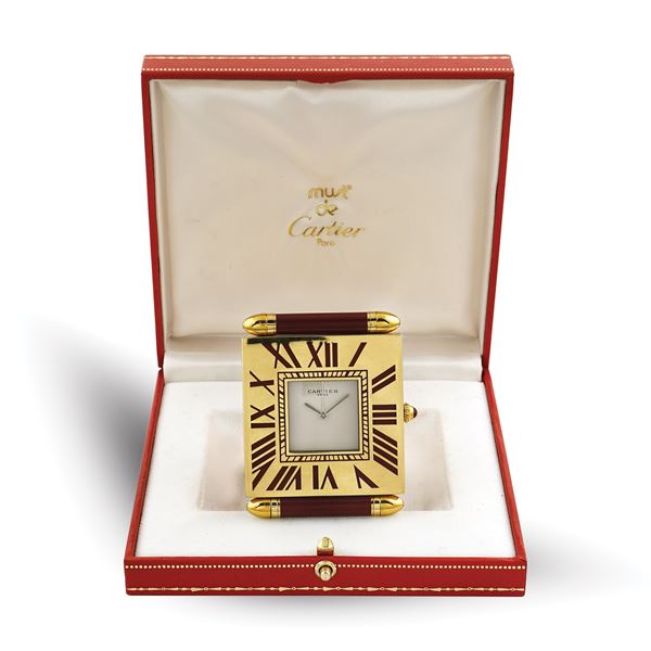 Cartier pendulette da viaggio vintage